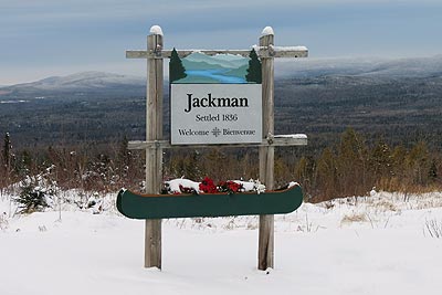 Welcome to Jackman Maine